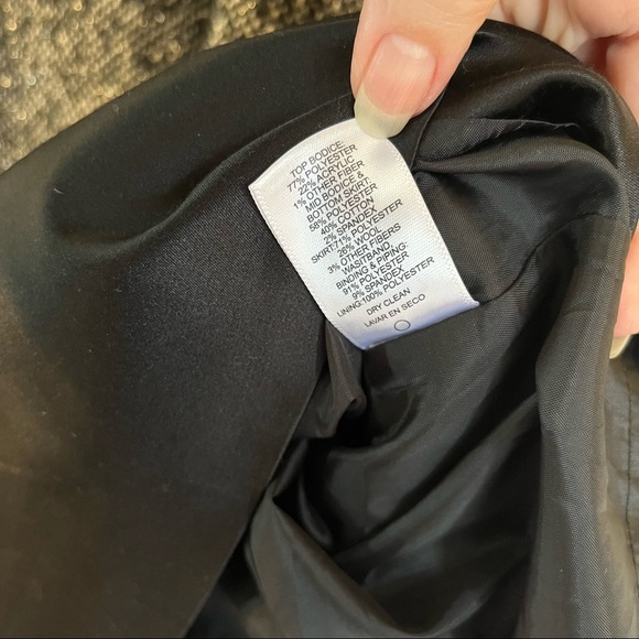 Tweed Black, white & Silver Dress Never Worn - Picture 8 of 8